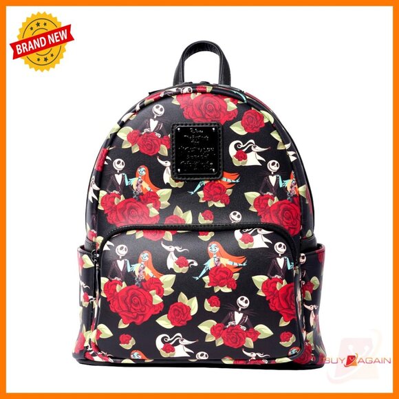 Mini Backpack with Adjustable Straps, Faux Leather, Multiple Pockets main image 6